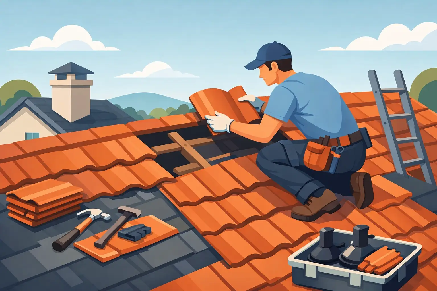 A Practical Guide to Replacing Roof Tiles