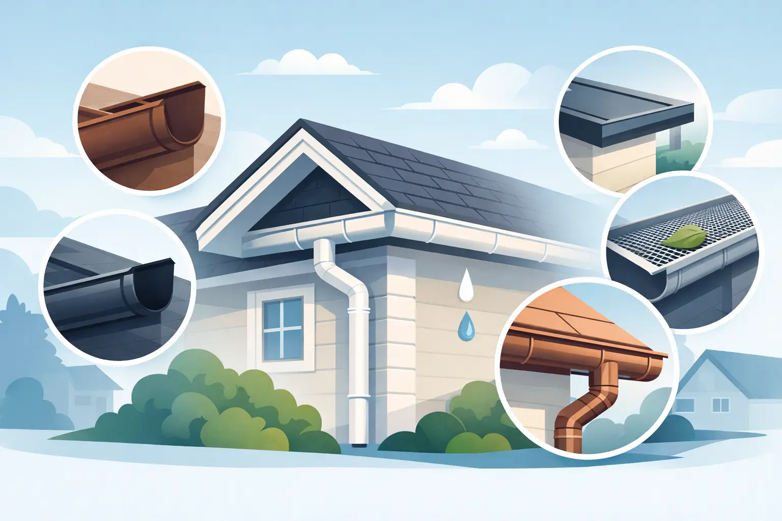 Best Guttering Options for Homes Explained