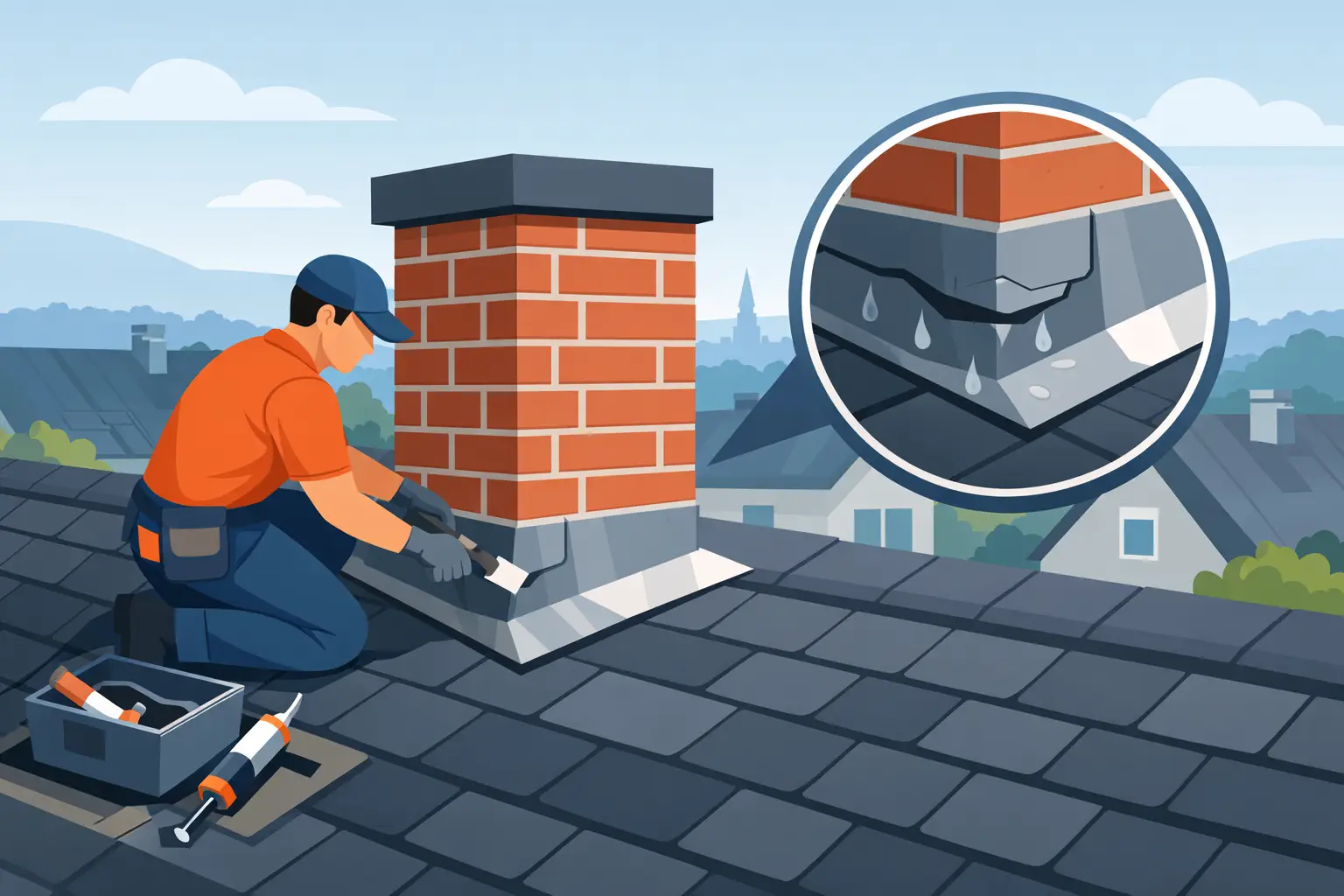 Chimney Flashing Repair Bolton: What to Do