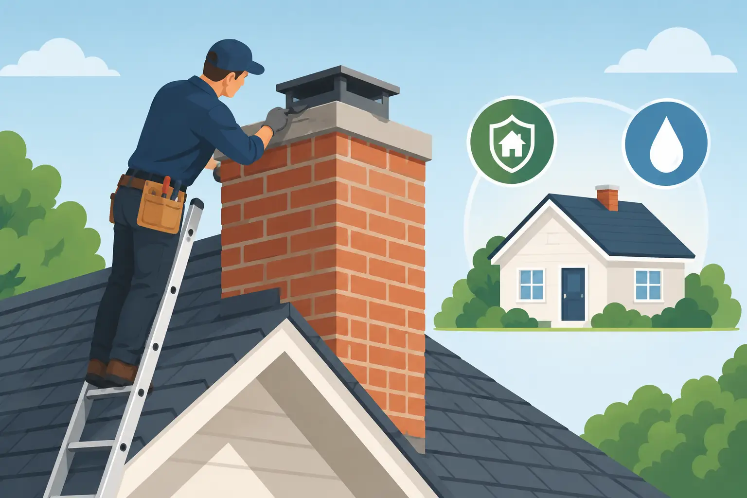 Chimney Repairs for a Safer, Drier Home