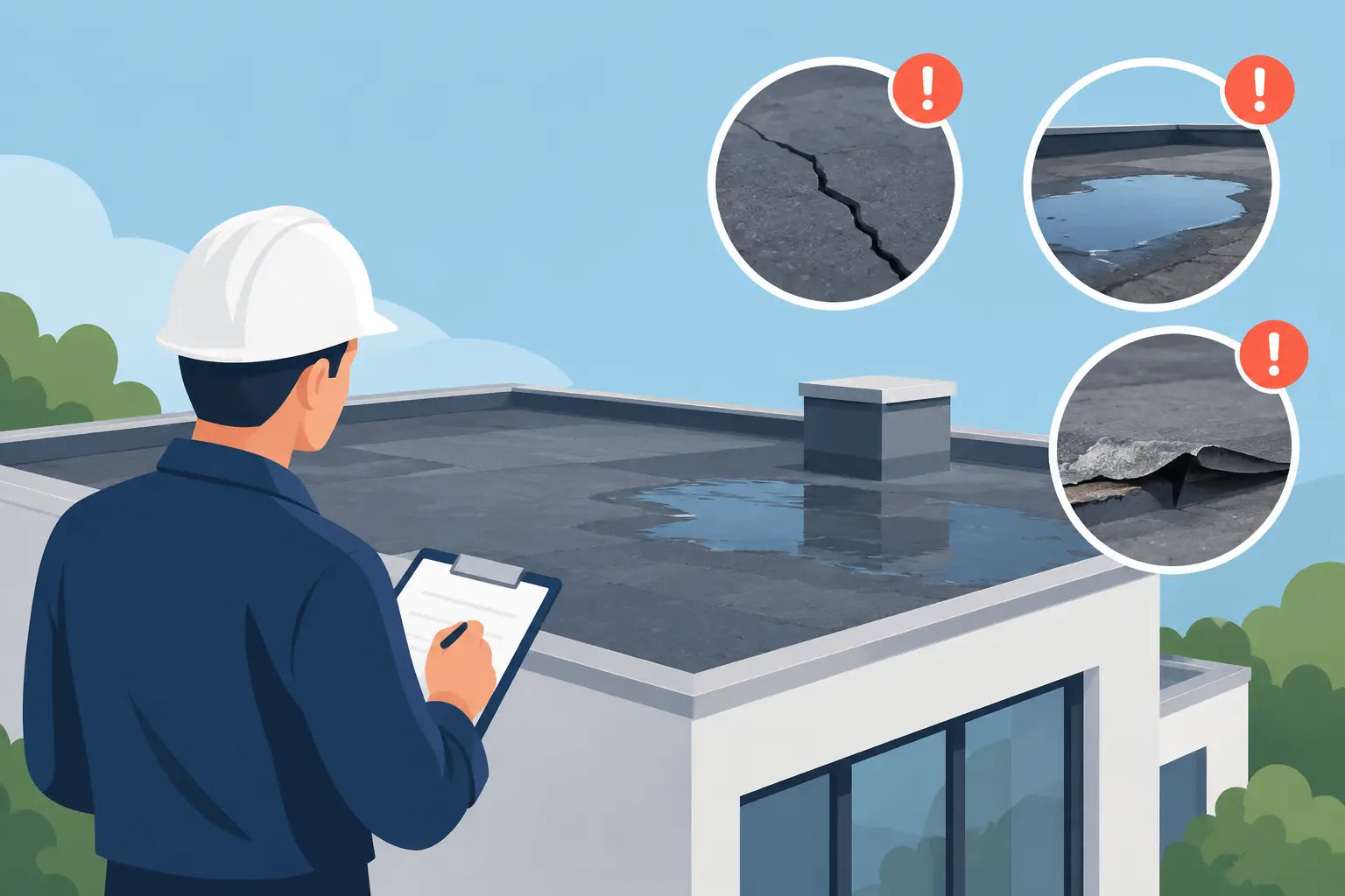 Do I Need a New Flat Roof? Key Warning Signs