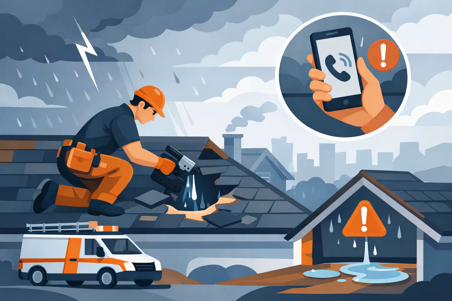 Emergency Roofer Bolton: What to Do Fast