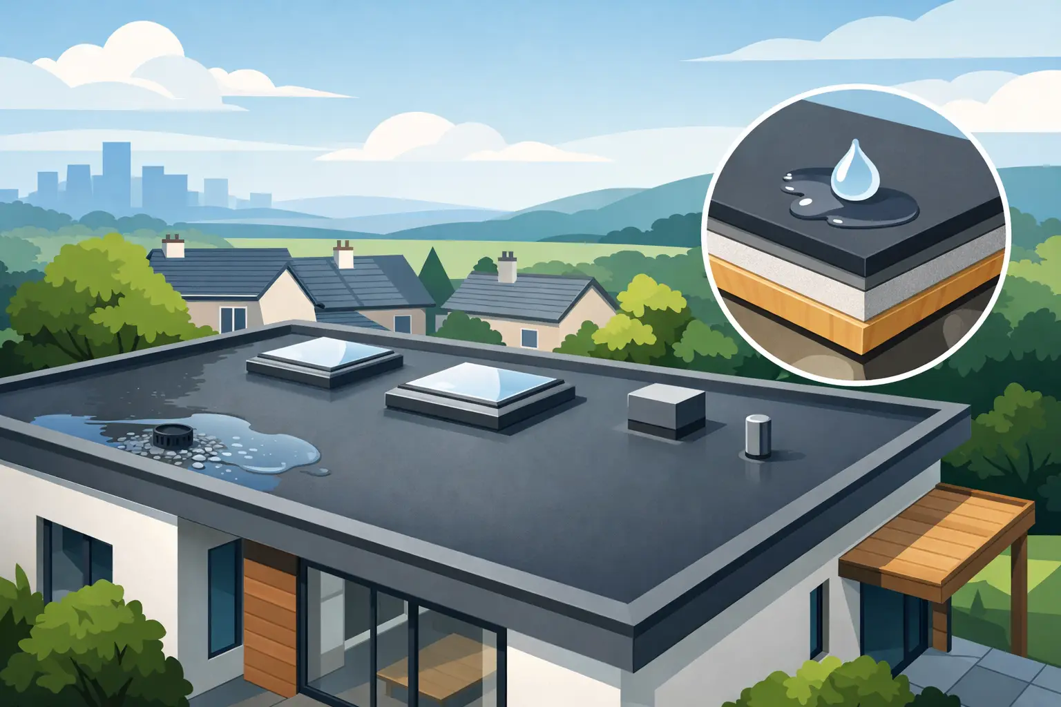 EPDM Flat Roof Review for UK Homes