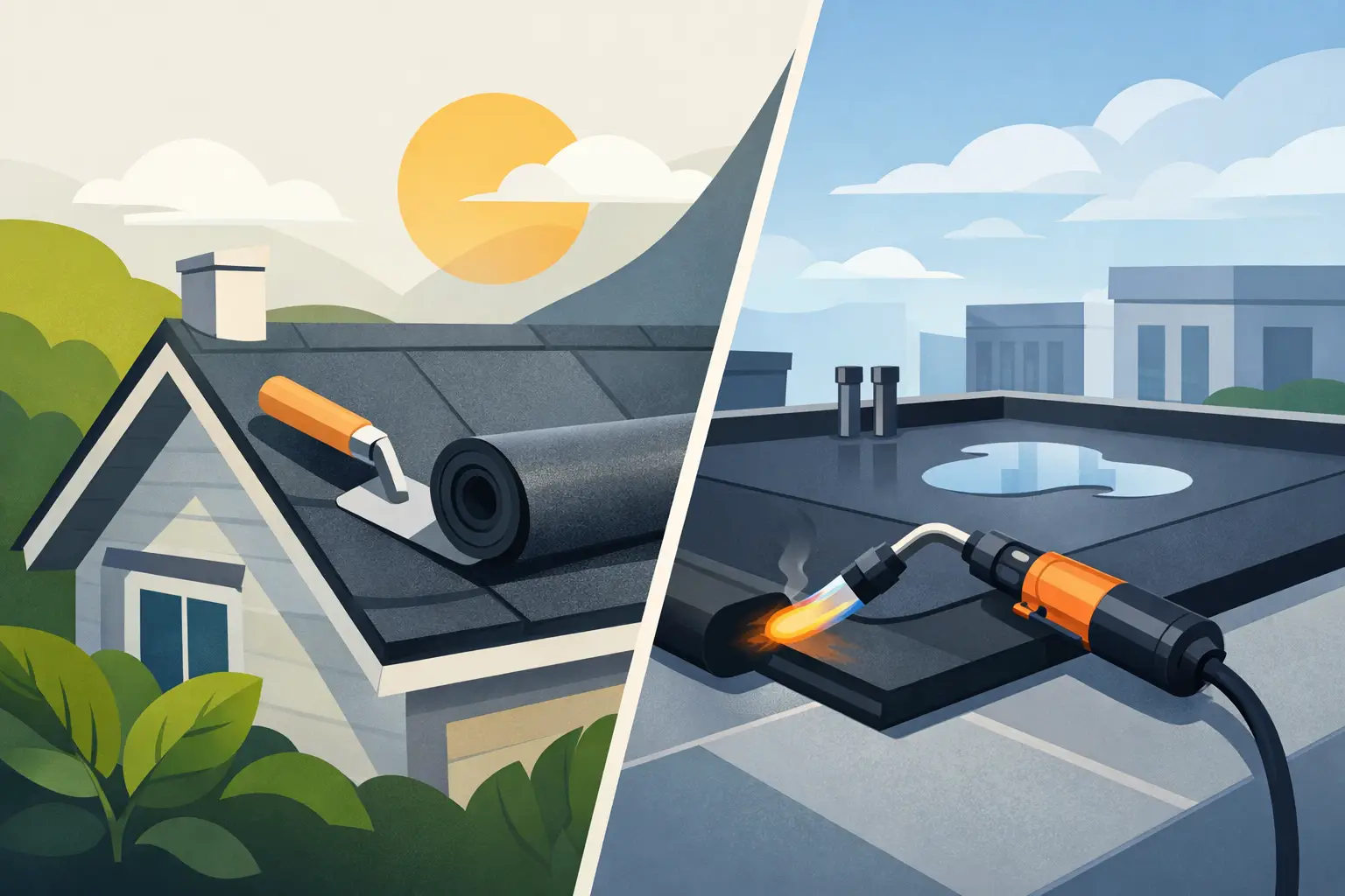 Felt Roof or Rubber Roof: Which Is Best?