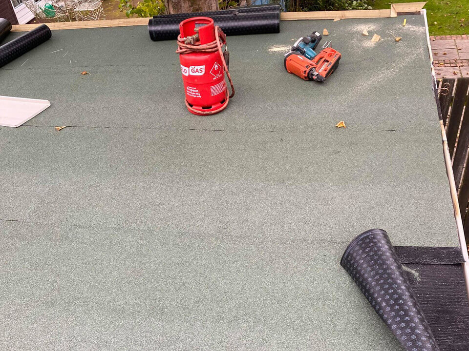 Extension Flat Roof Calderbrook 