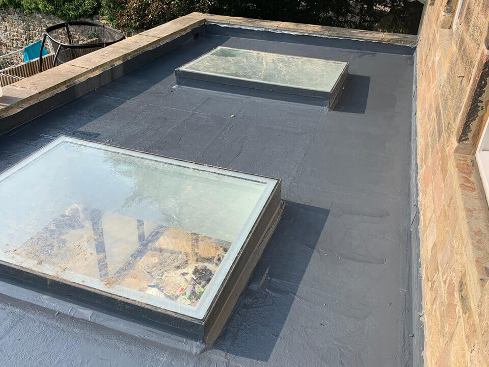 Flat Roof replacement Poolstock 