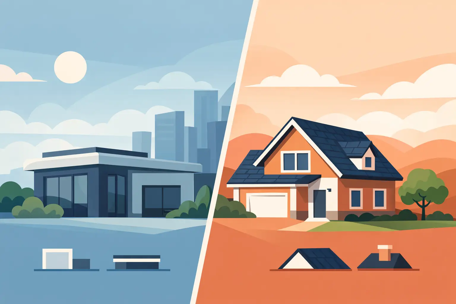 Flat Roof vs Pitched Roof: Which Suits You?