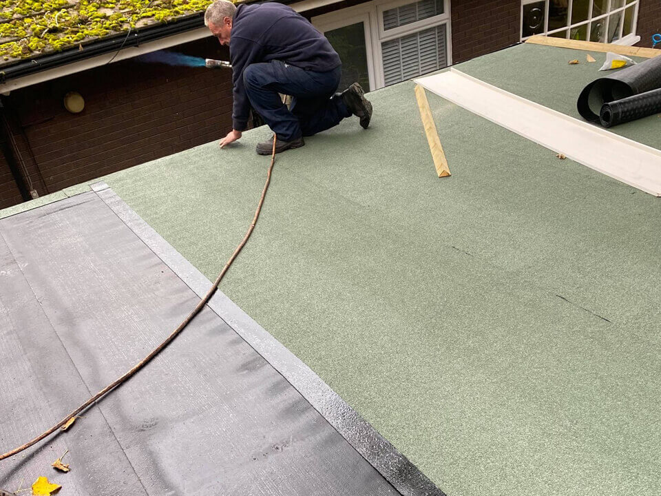 Garage Flat Roof Godley 