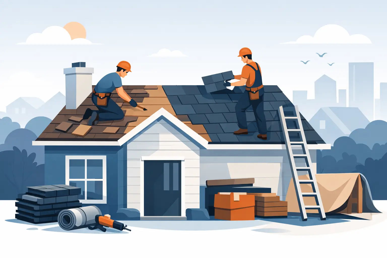 Guide to Replacing a House Roof Properly