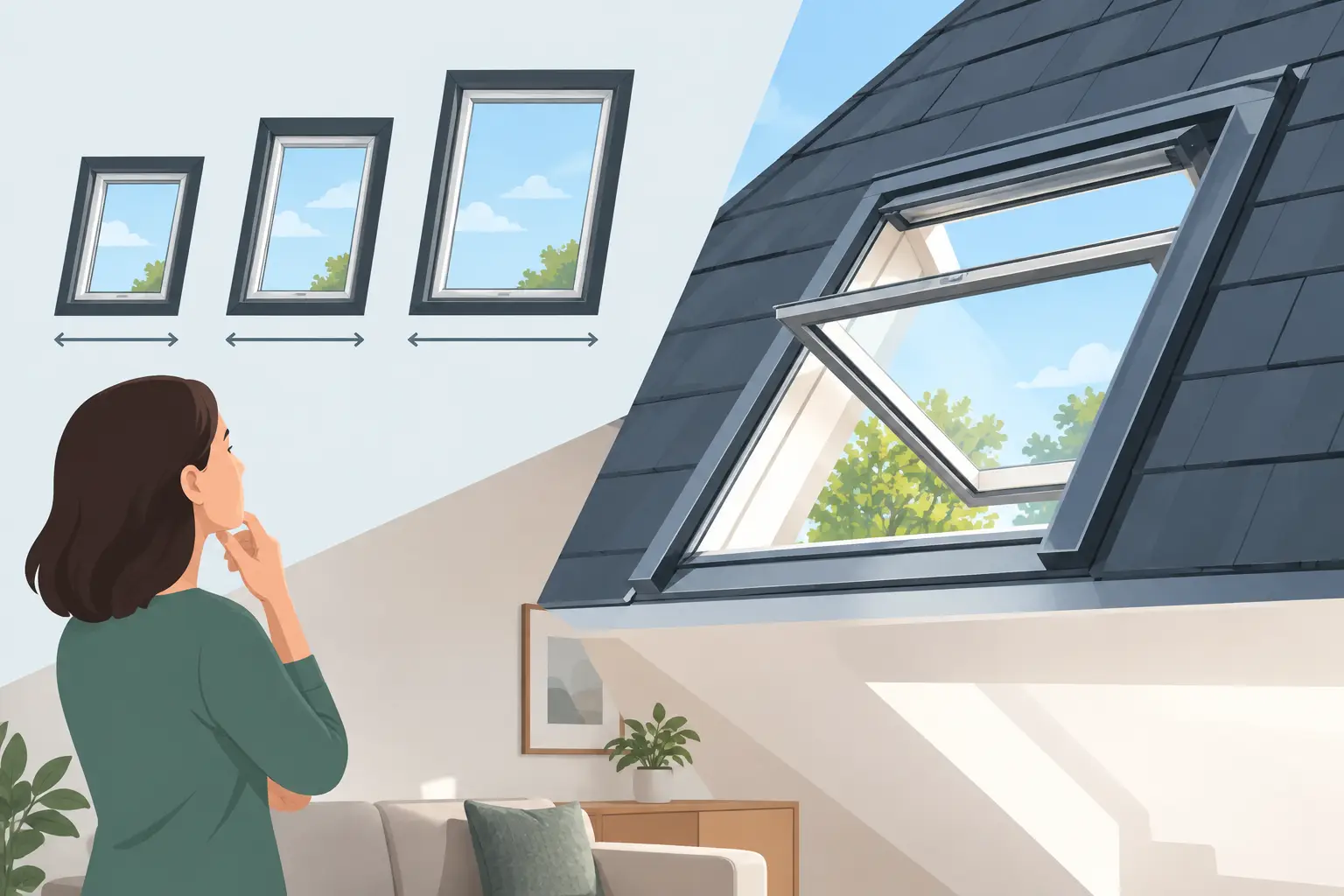 How to Choose Velux Window Size for Your Roof
