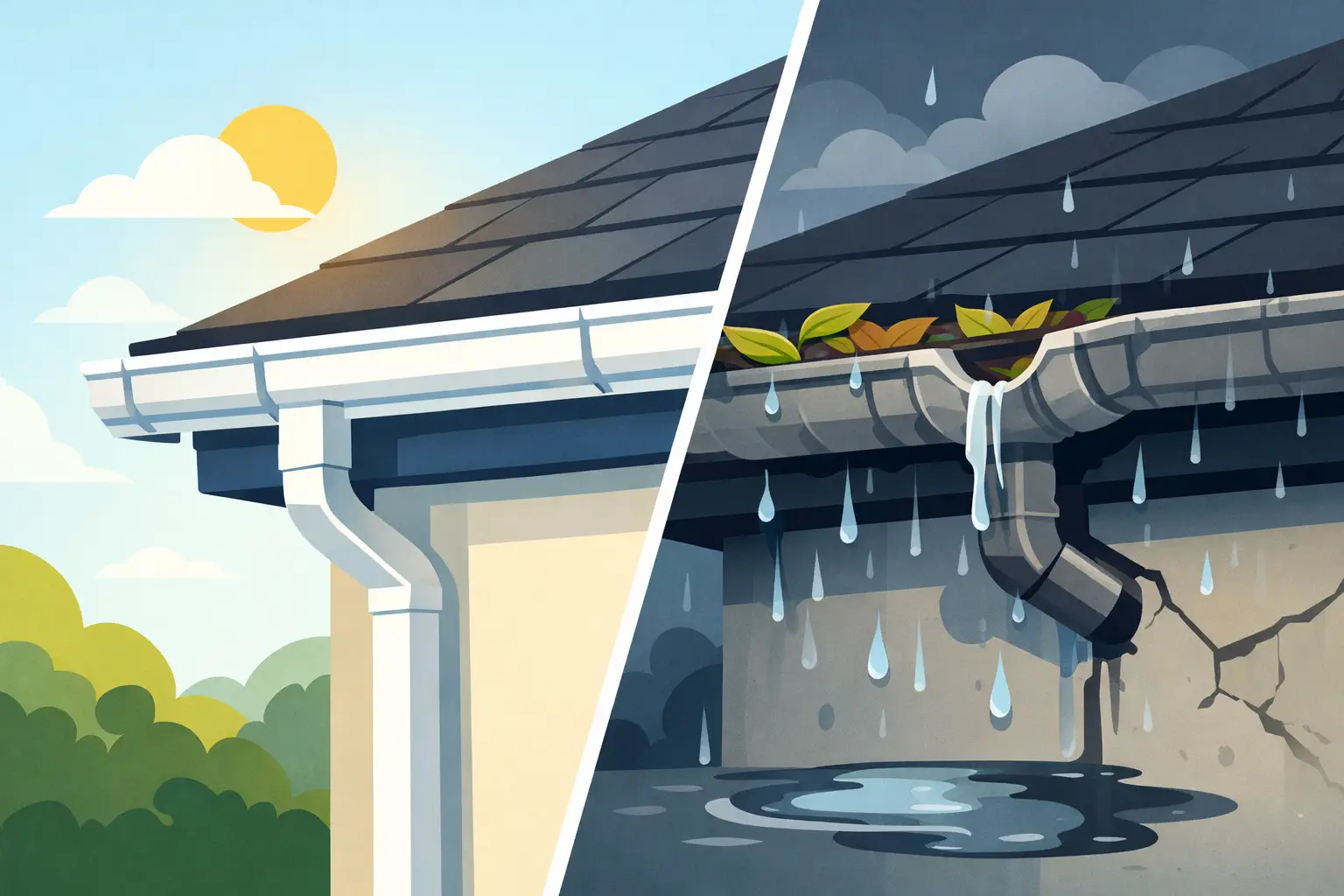 How to Know if Guttering Is Failing