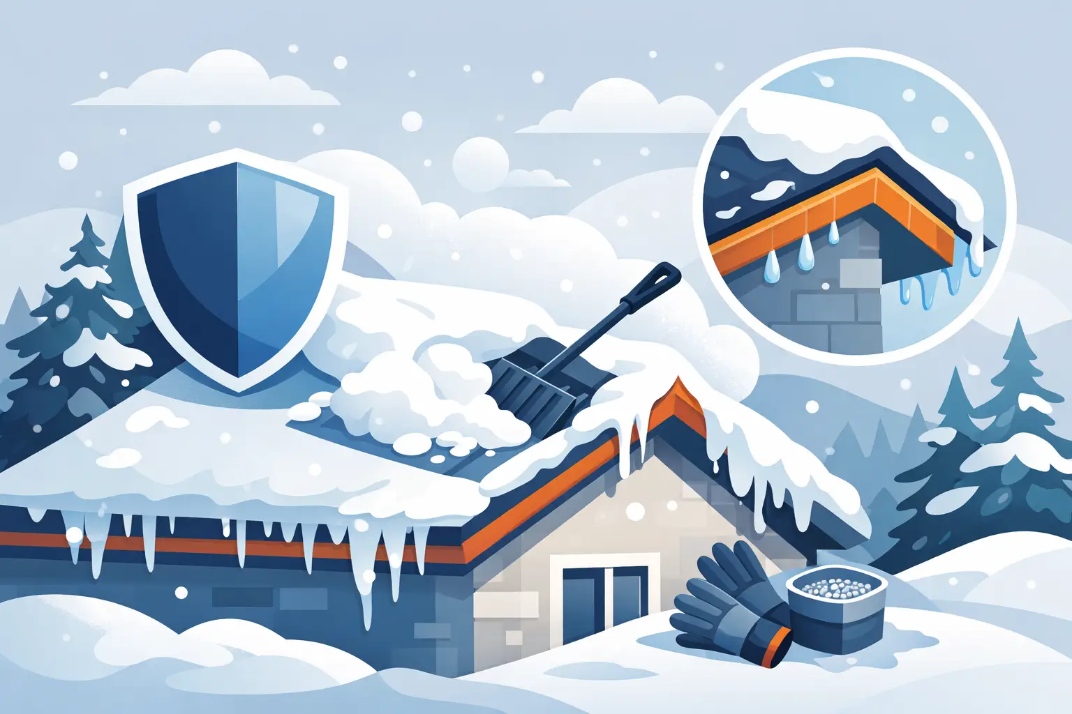 How to Protect Your Roof in Winter Properly