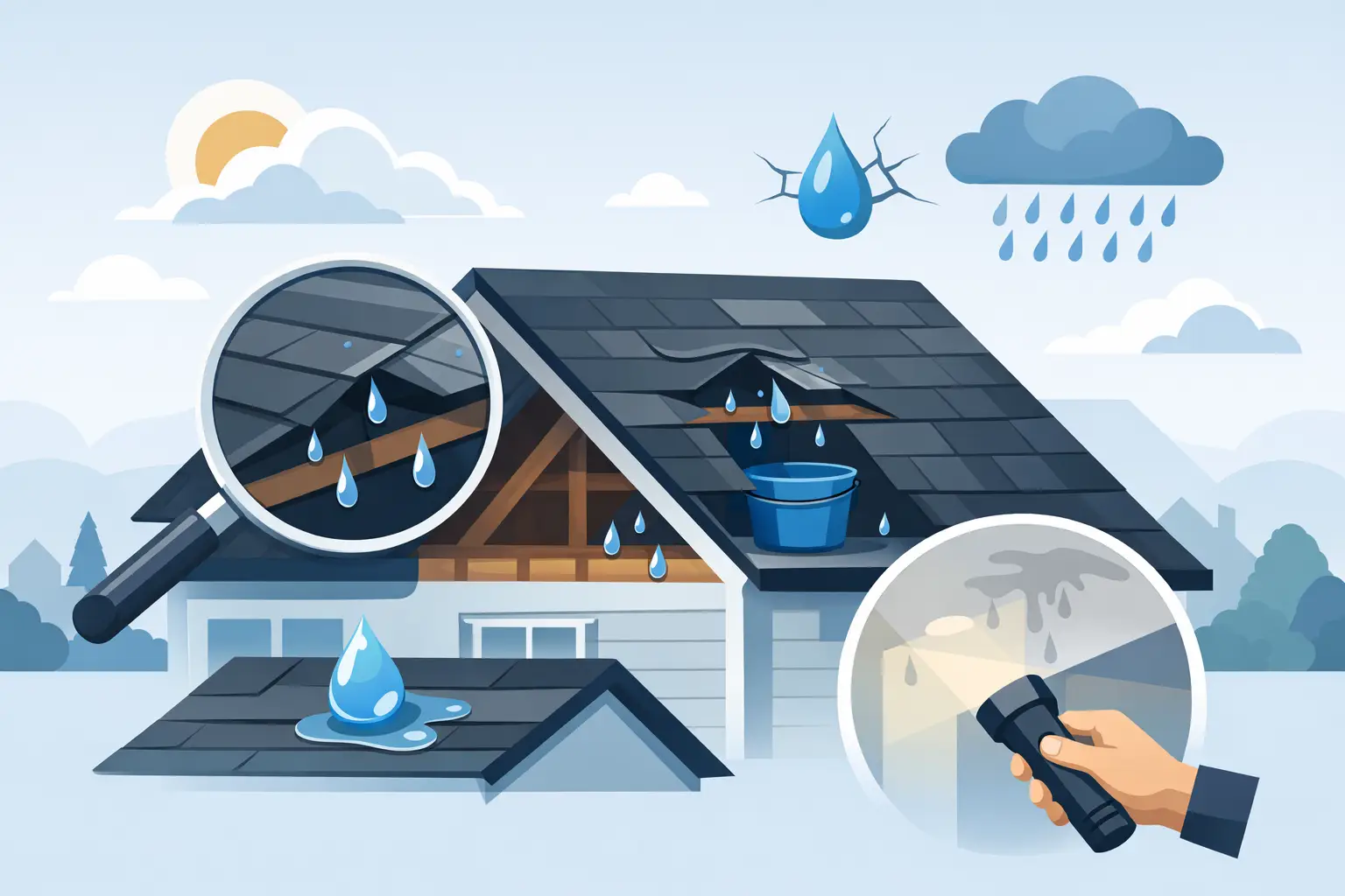 How to Spot Roof Leaks Before They Cause Damage