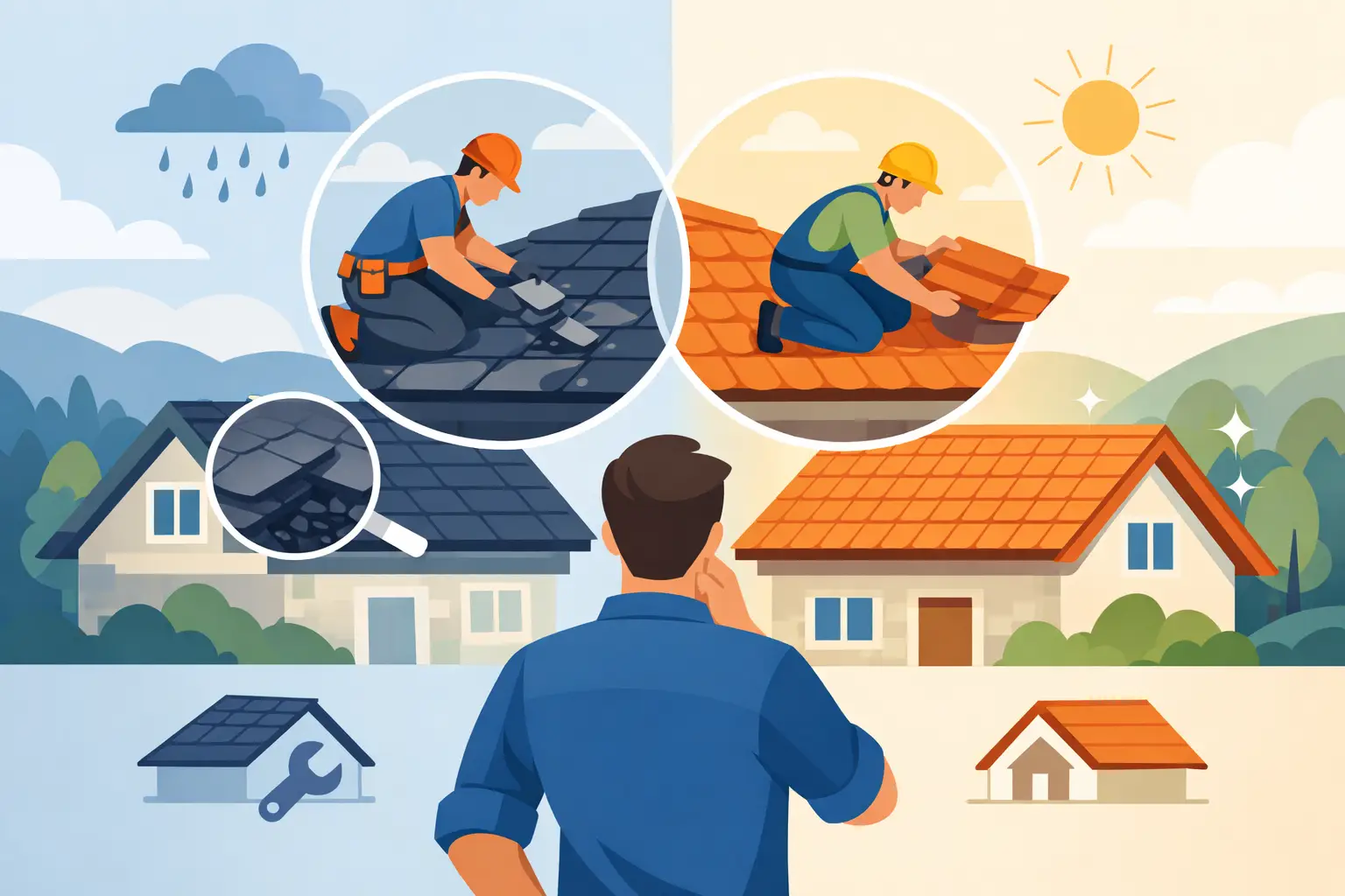Repair or Replace Roof? How to Decide