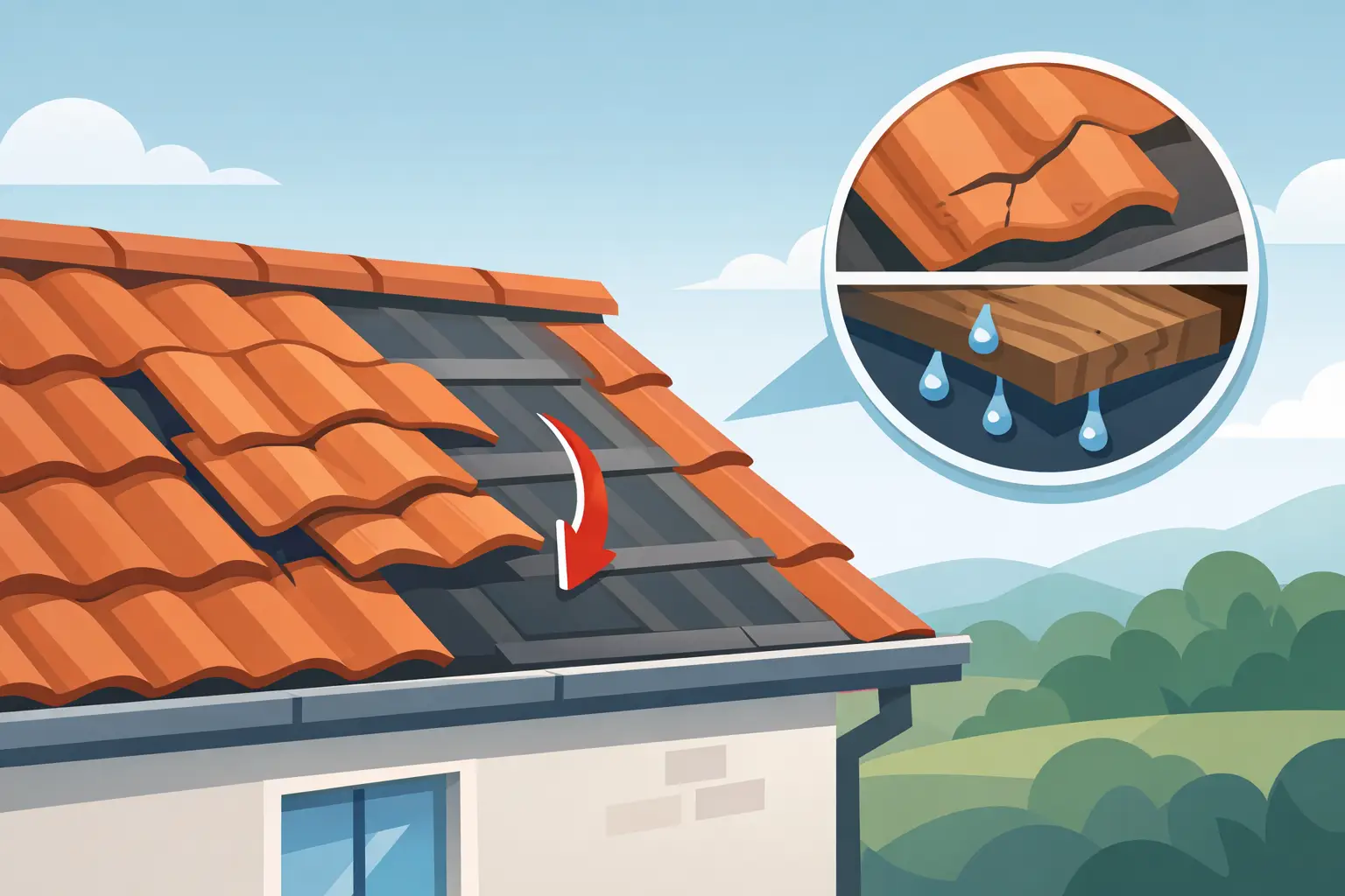 What Causes Roof Tiles Slipping?