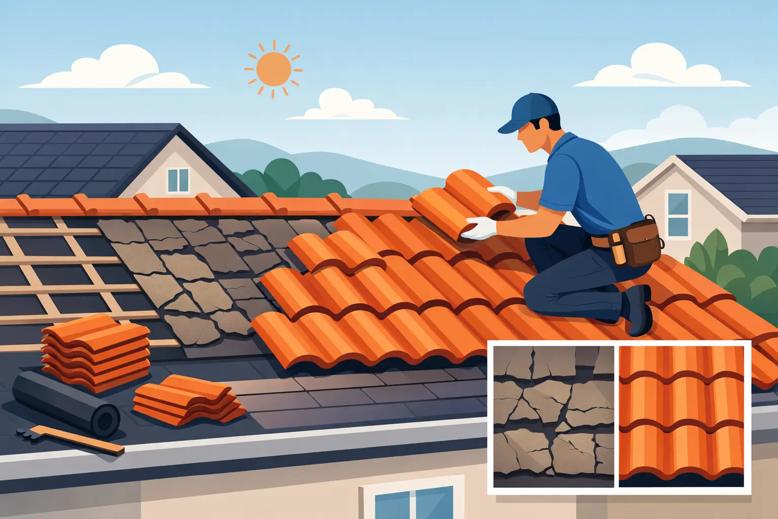 When Roof Tile Replacement Is the Right Choice