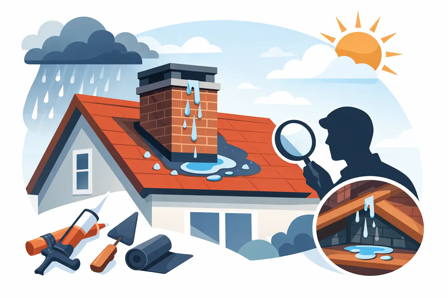 Why Chimneys Leak and What Homeowners Can Do